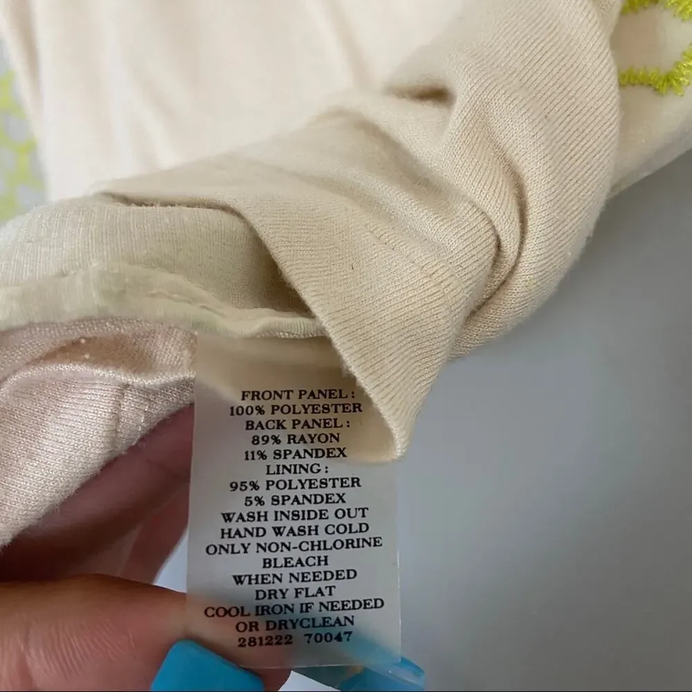 Ann Taylor Sheer Floral Overlay & Appliqué Petite
